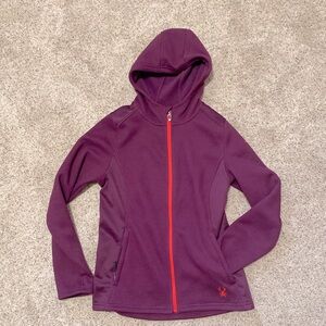 Womens Spyder Fleece Zip Up